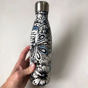 Special Edition Starbucks S'well Bottle Kelsey Montague Art for‎ Starbucks 17oz